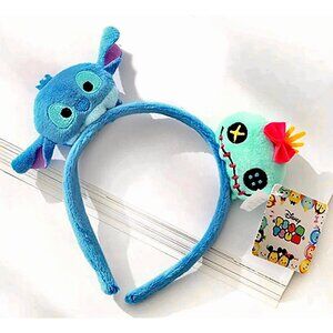 DISNEY Lilo & STITCH & SCRUMP TSUM TSUM MOUSE EARS HEADBAND Hair Accessory NEW